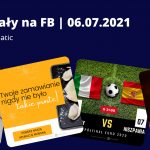 Materiały na FB | 06.07.2021 r. | dzień frytek, aplikacja, Euro 2020