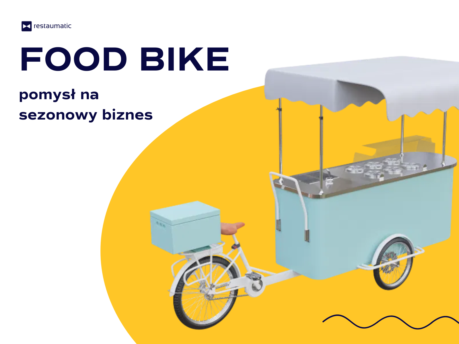 Rower gastronomiczny: food bike pomysłem na sezonowy biznes