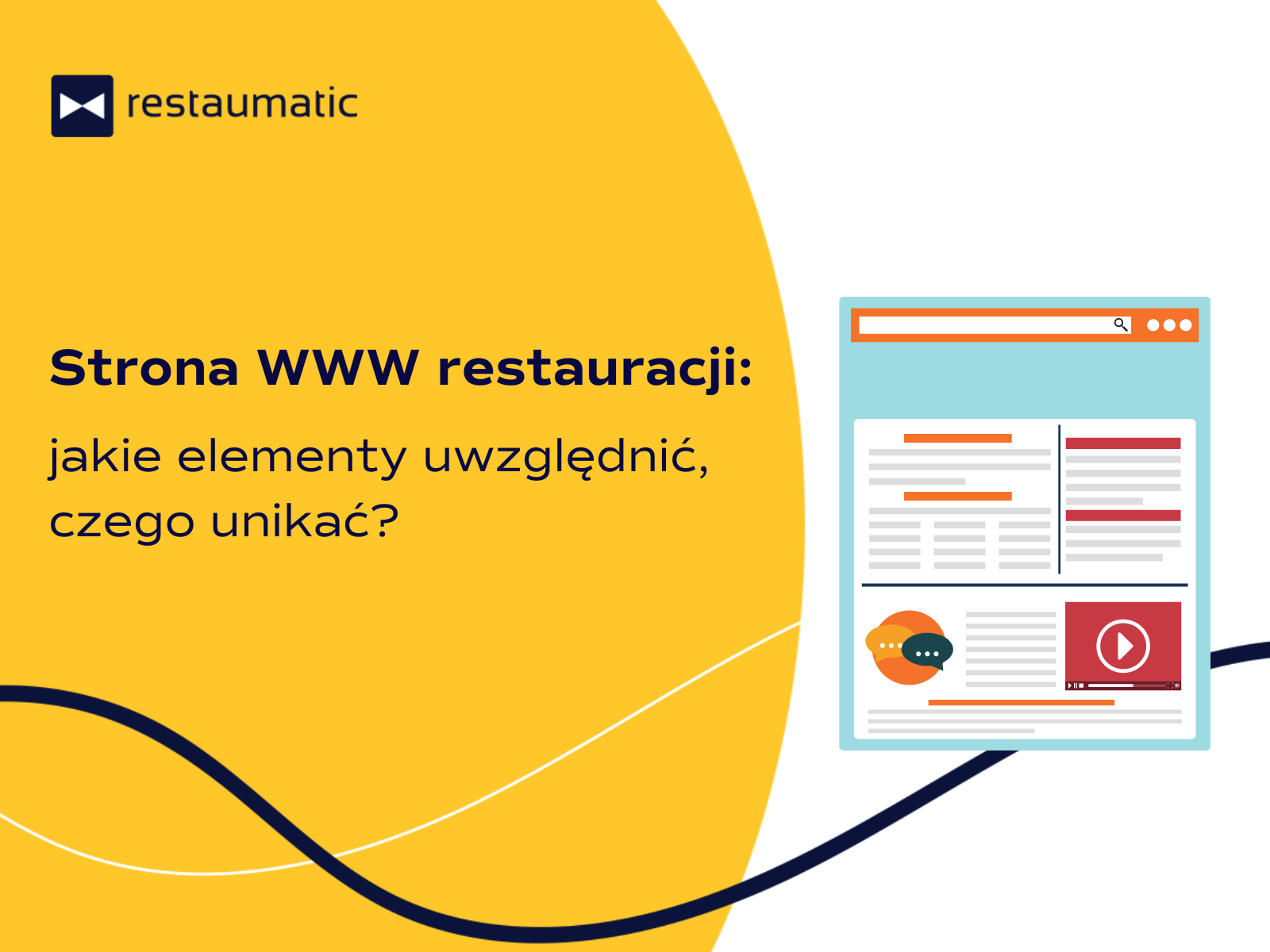Strona internetowa restauracji — jakie elementy uwzględnić, a jakich unikać.