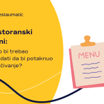 Restoranski meni: Kako bi trebao izgledati da bi potaknuo naručivanje?