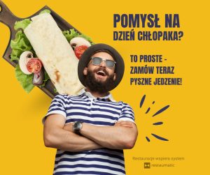 Grafika do social mediów na Dzień Chłopaka - tortilla