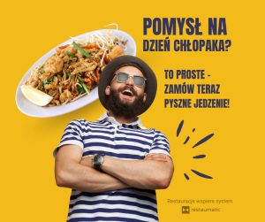 Grafika do social mediów na Dzień Chłopaka - talerz rozmaitości