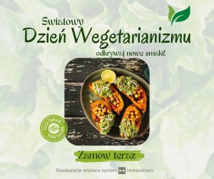 Grafika do social mediów na Dzień Wegetarianizmu - bataty