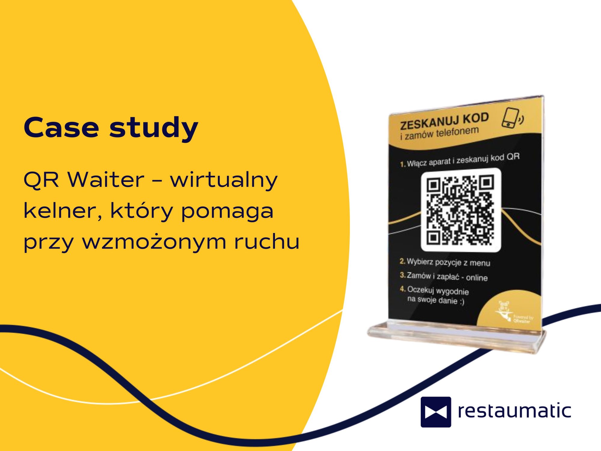 Case study: QR Waiter – wirtualny kelner, który pomaga przy wzmożonym ruchu