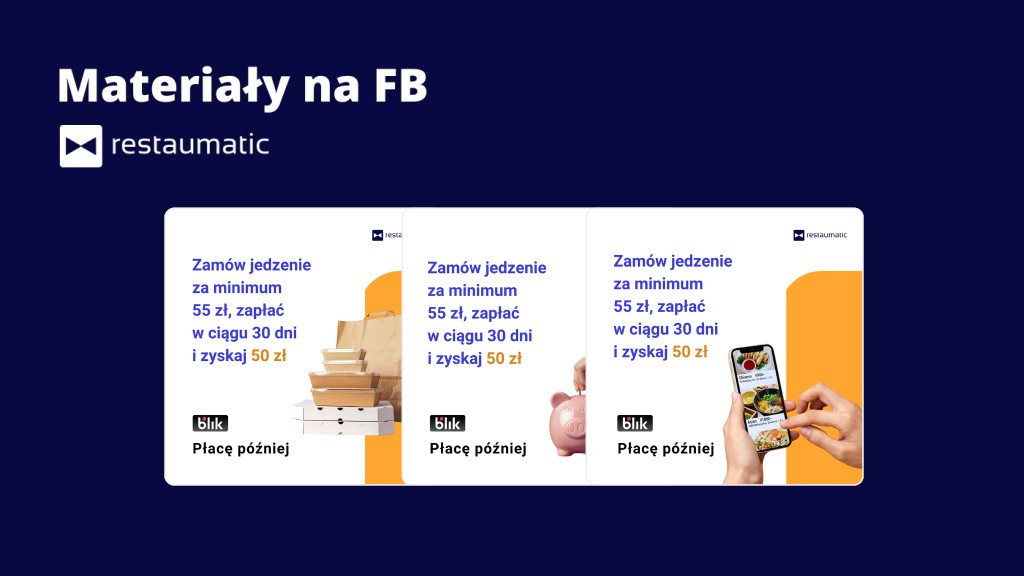 Materiały na FB | Promocja BLIK Płacę później