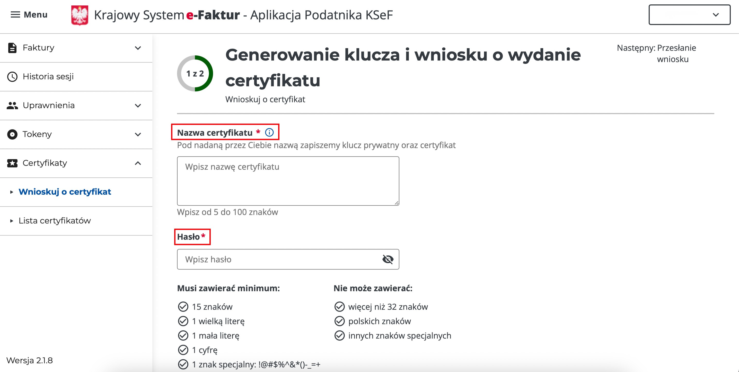generowanie-klucza-i-wniosku-o-wydanie-certyfikatu